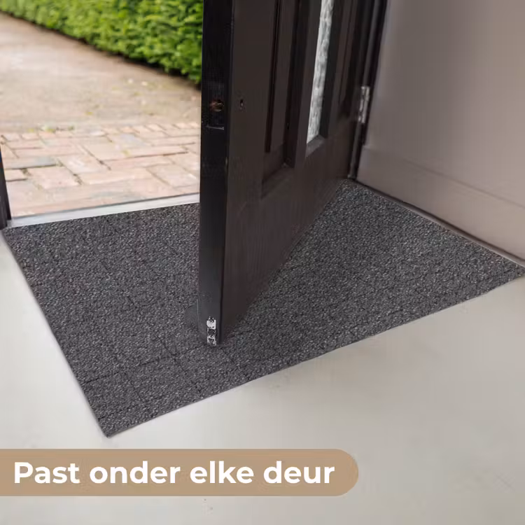 Patroon - Tegel - Antraciet Deurmat klein 898 -USP_NL