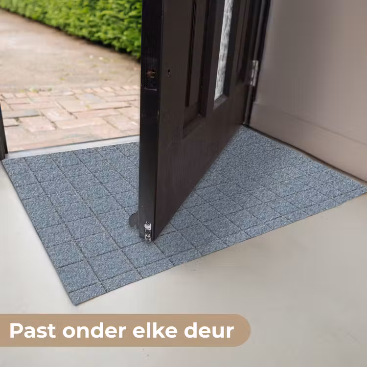 Patroon - Tegel - Blauwgrijs Deurmat klein 898 -USP_NL