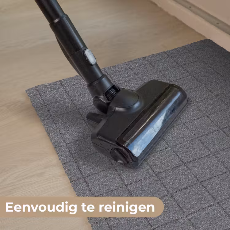 Patroon - Tegel - Grafiet - Grijs Deurmat klein 898 -reinigen_NL