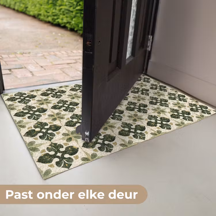 Patroon - Tegel - Groen Deurmat klein 898 -USP_NL