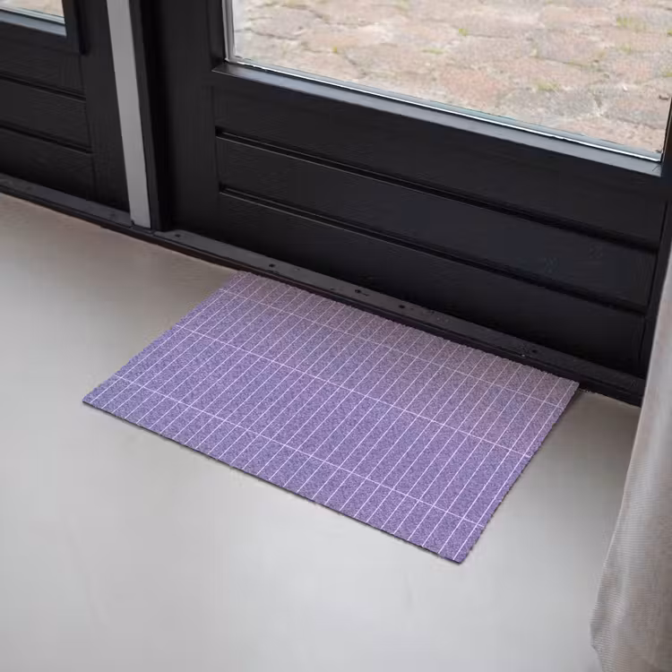 Patroon - Tegel - Lila Deurmat klein 898 -sfeer2
