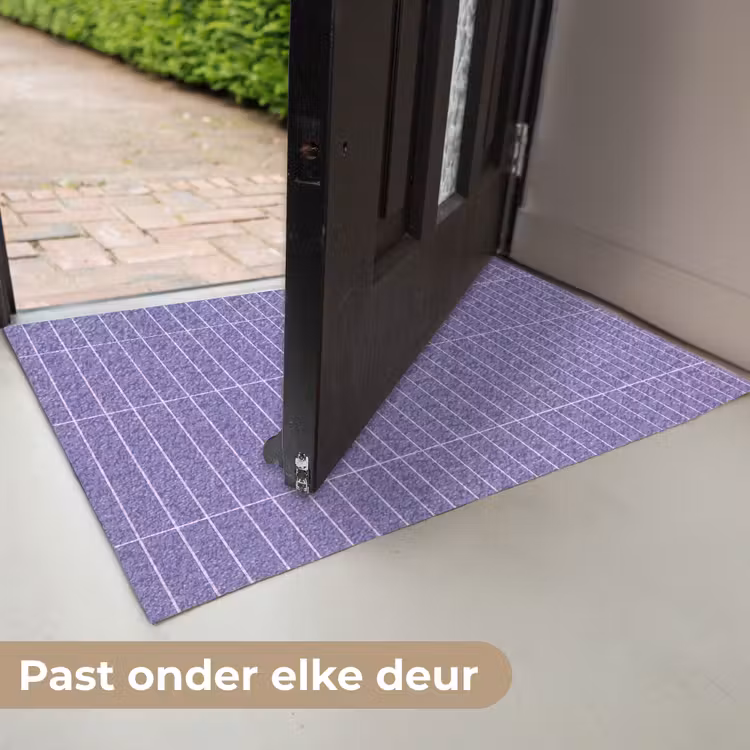 Patroon - Tegel - Lila Deurmat klein 898 -USP_NL