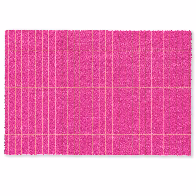 Patroon - Tegel - Magenta - Roze Deurmat klein 898 -zkaufland3d