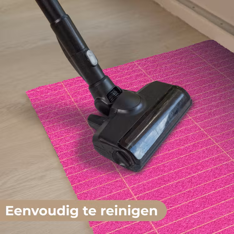 Patroon - Tegel - Magenta - Roze Deurmat klein 898 -reinigen_NL