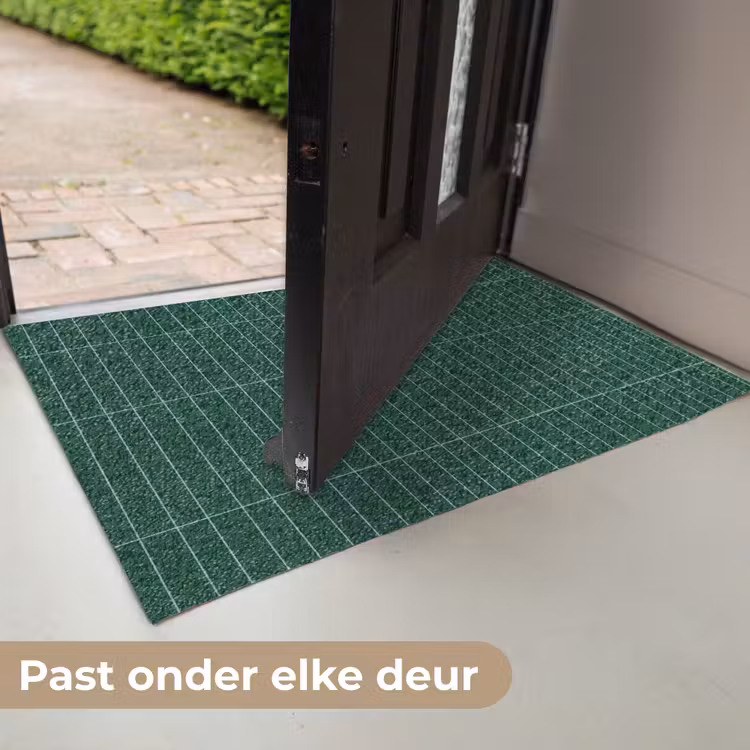 Patroon - Tegels - Donkergroen Deurmat klein 898 -USP_NL