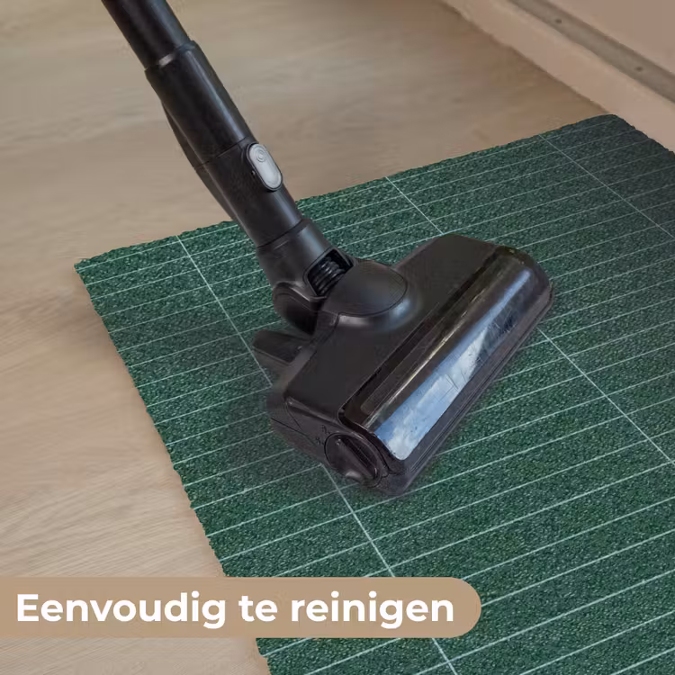 Patroon - Tegels - Donkergroen Deurmat klein 898 -reinigen_NL