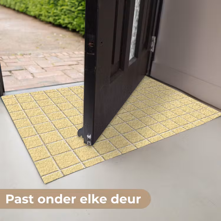 Patroon - Tegels - Geel Deurmat klein 898 -USP_NL