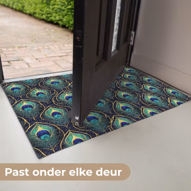 Pauw - Veren - Groen Deurmat klein 898 -USP_NL