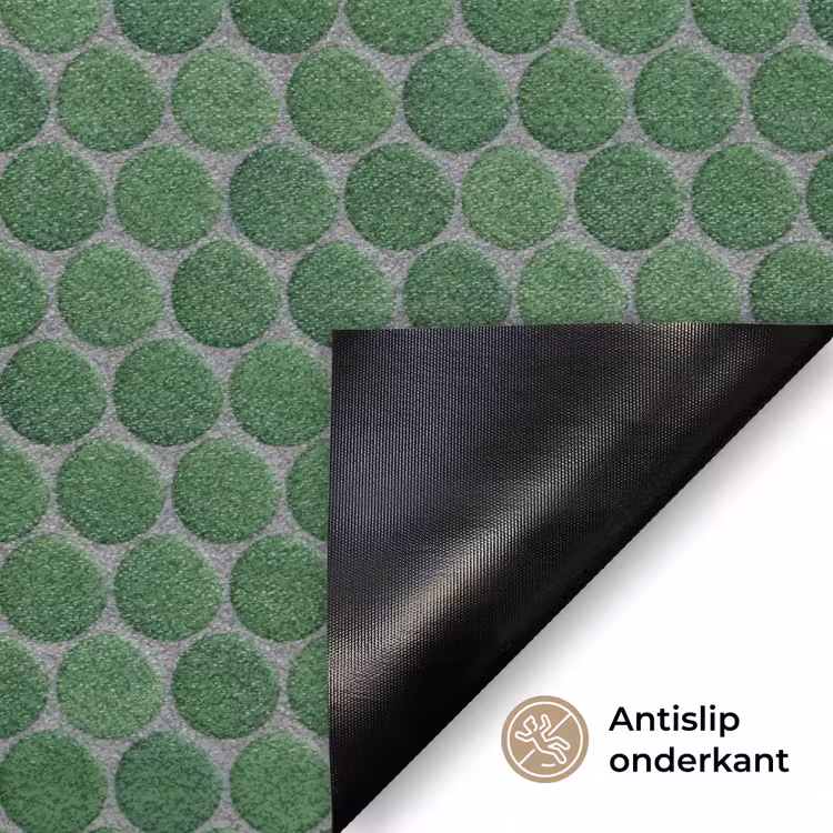 Penny - Mozaïek - Bosgroen - Green Deurmat klein 898 -antislip_NL