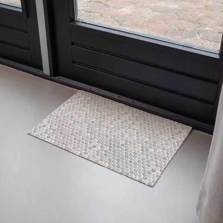 Penny - Mozaïek - Lichtgrijs Deurmat klein 898 -sfeer2