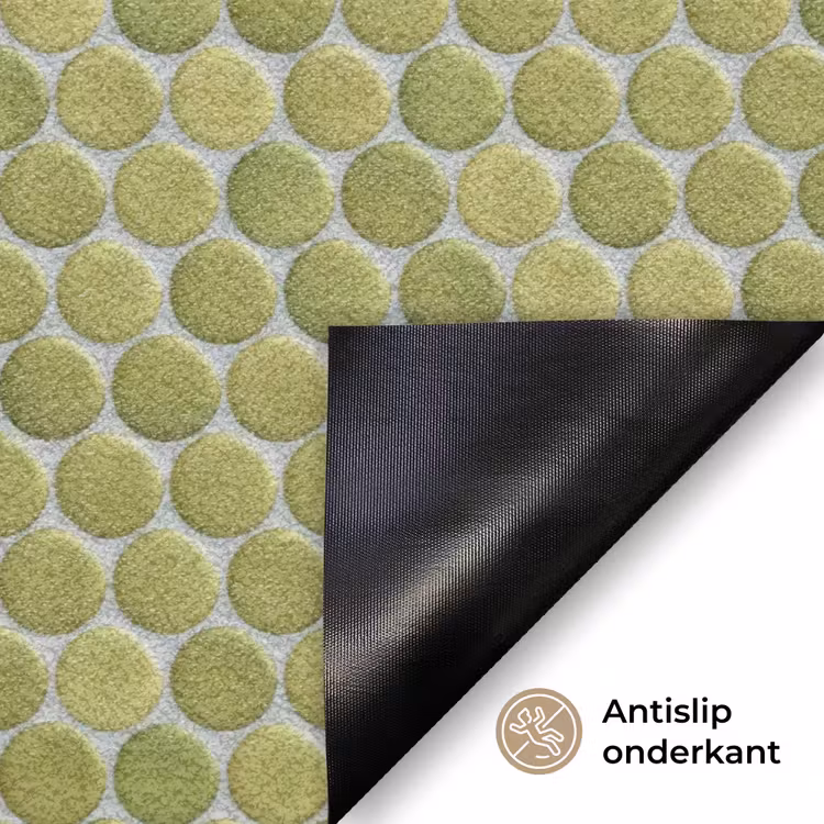 Penny - Mozaïek - Olijfgroen Deurmat klein 898 -antislip_NL
