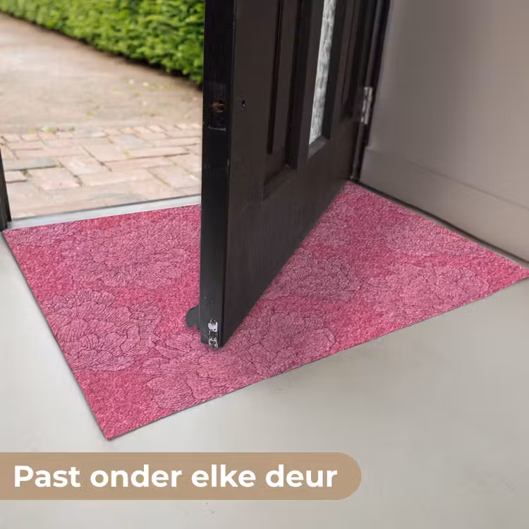 Pioenrozen - Energiek - Roze Deurmat klein 898 -USP_NL