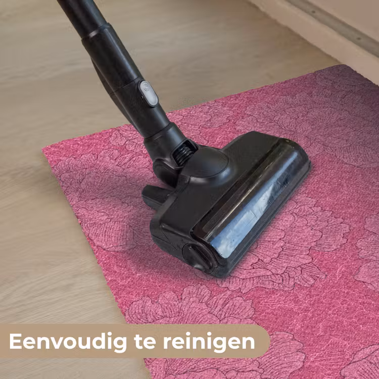 Pioenrozen - Energiek - Roze Deurmat klein 898 -reinigen_NL