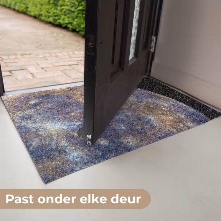 Deurmat - Planeet - Kraters - Ruimte - Planeet - Kraters - Ruimte Deurmat klein