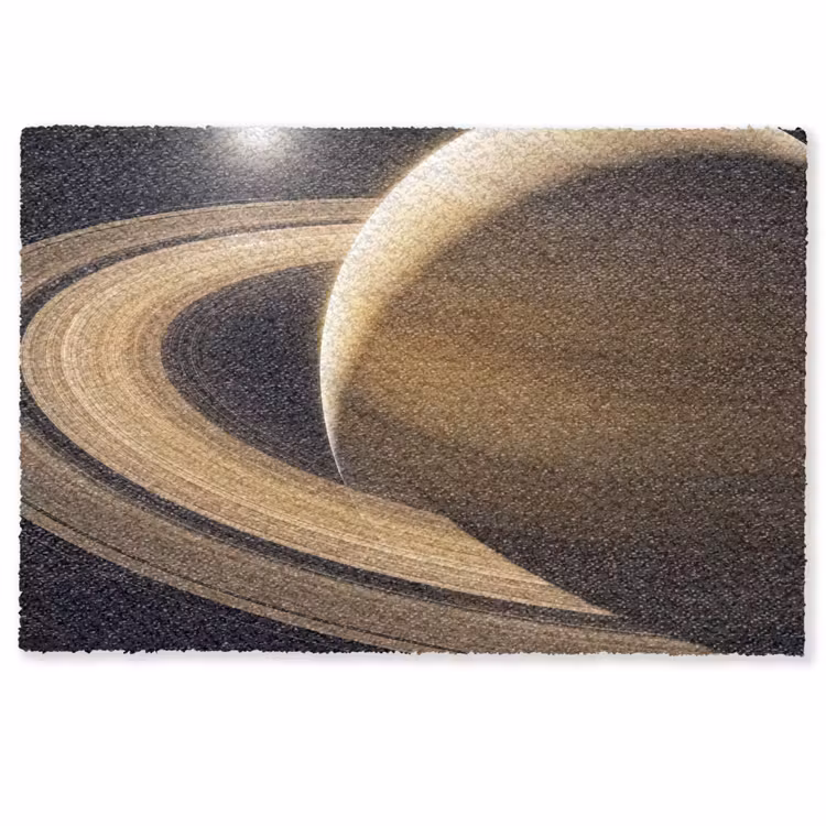 Deurmat - Planeet - Ringen - Ruimte - Planeet - Ringen - Ruimte Deurmat klein