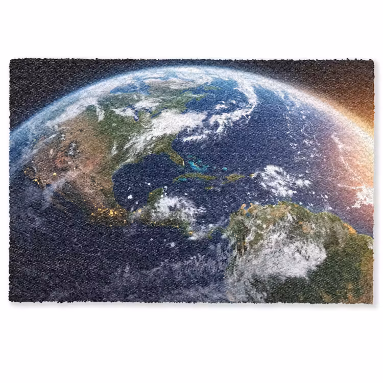 Deurmat - Planeet - Ruimte - Kosmos - Planeet - Ruimte - Kosmos Deurmat klein