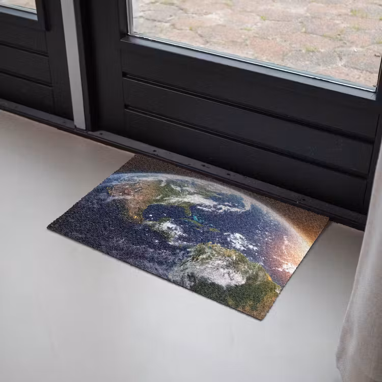 Deurmat - Planeet - Ruimte - Kosmos - Planeet - Ruimte - Kosmos Deurmat klein
