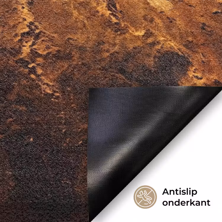 Deurmat - Planeet - Ruimte - Oranje - Planeet - Ruimte - Oranje Deurmat klein