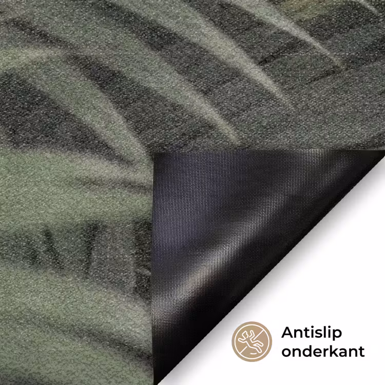 Plant - Palmbladeren - Natuur - Groen Deurmat klein -antislip_NL