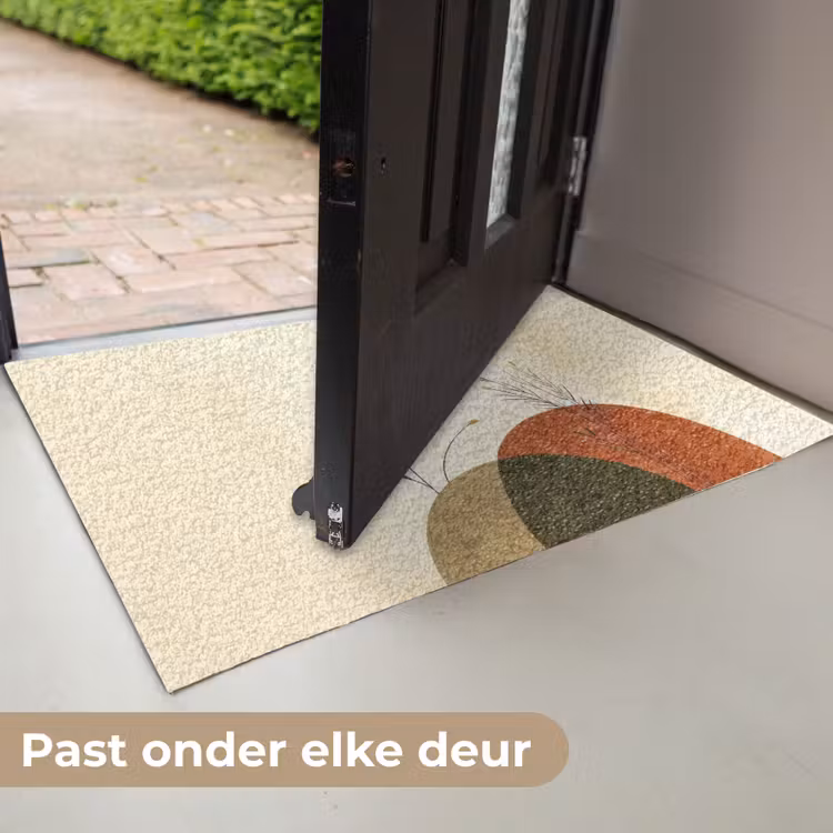 Planten - Abstract - Vormen Deurmat klein -USP_NL