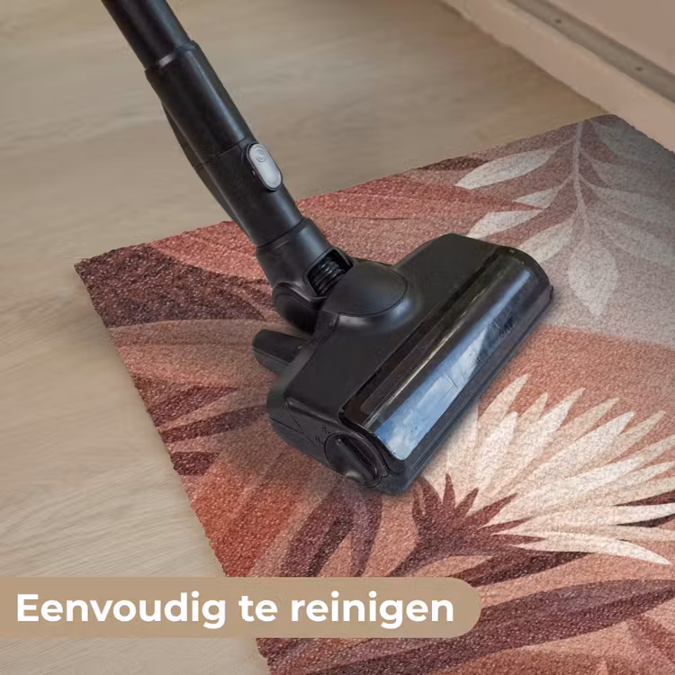 Planten - Bladeren - Botanisch - Modern - Bruin Deurmat klein -reinigen_NL