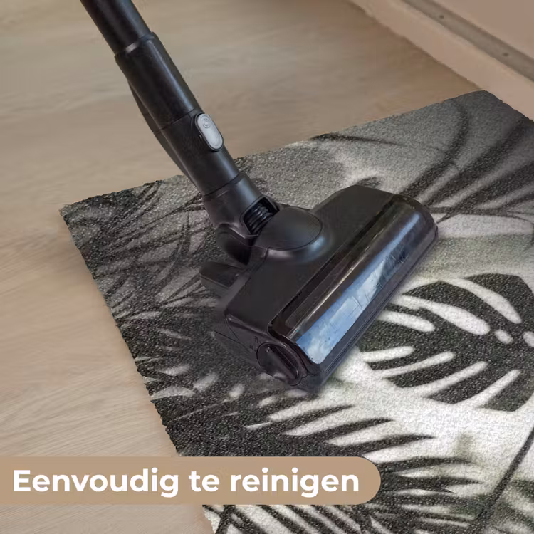 Planten - Bladeren - Natuur - Minimalistisch - Groen Deurmat klein -reinigen_NL