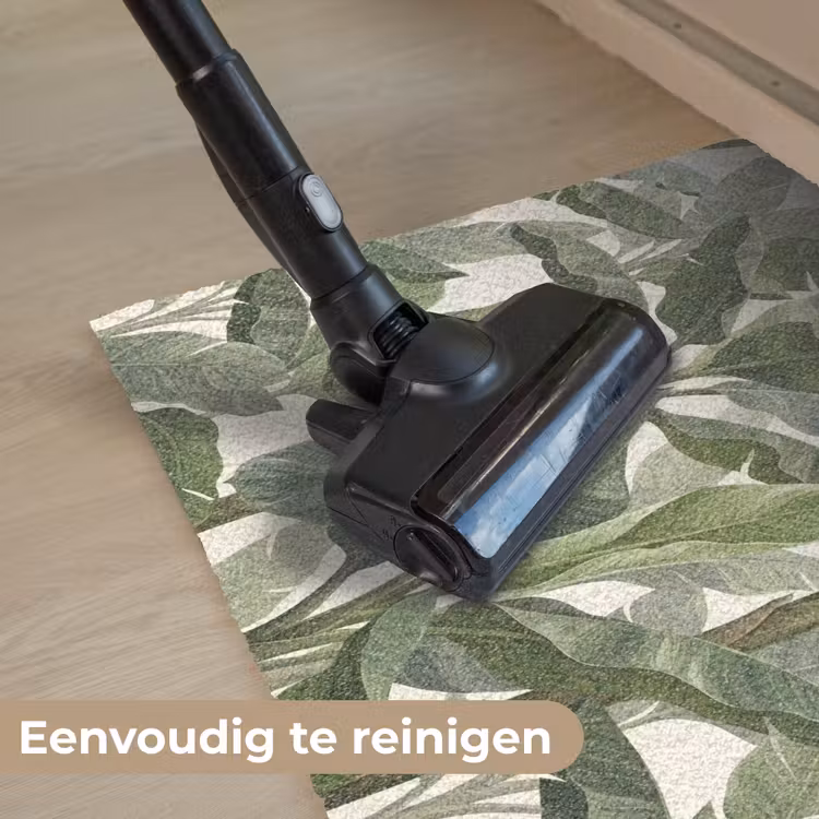 Planten - Bladeren - Tropisch - Groen Deurmat klein -reinigen_NL