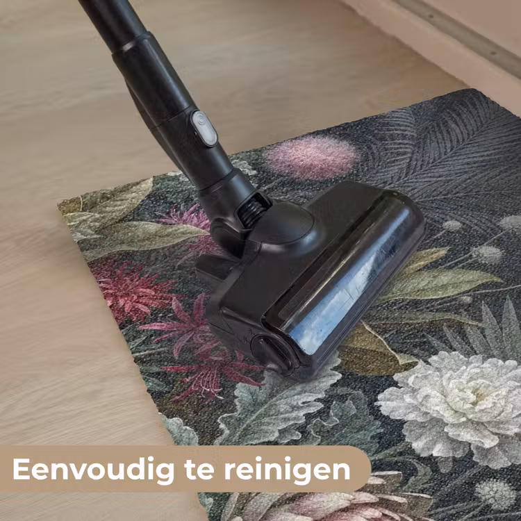 Planten - Tropisch - Botanisch - Donker - Groen Deurmat klein -reinigen_NL