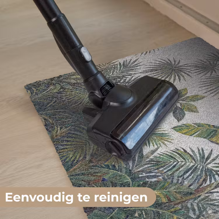 Planten - Tropisch - Mozaïek - Groen - Natuur Deurmat klein -reinigen_NL