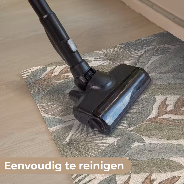 Planten - Tropisch - Natuur - Illustratie - Groen Deurmat klein -reinigen_NL
