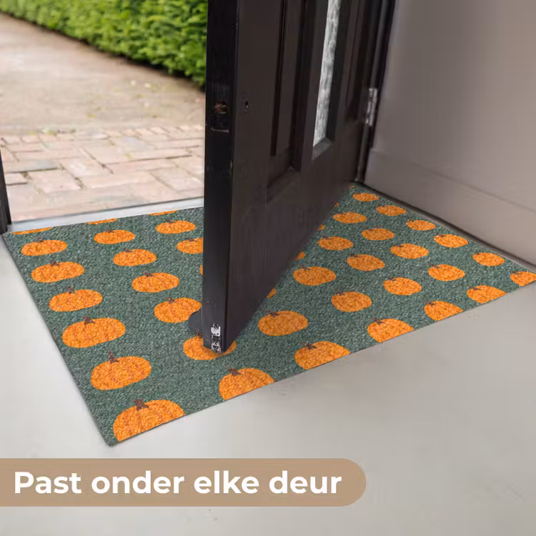 Pompoen - Patroon - Oranje Deurmat klein 898 -USP_NL