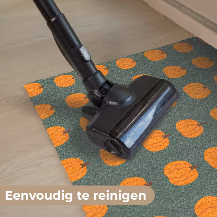 Pompoen - Patroon - Oranje Deurmat klein 898 -reinigen_NL