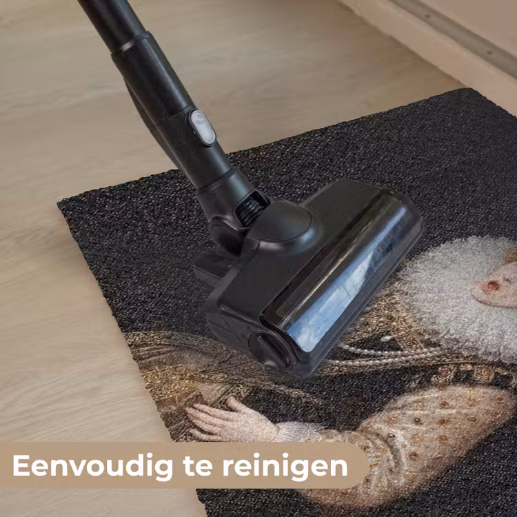 Portret - Humor - Neon Deurmat klein -reinigen_NL