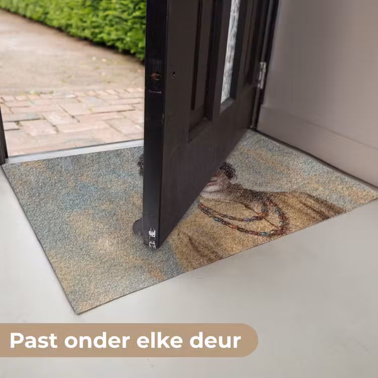 Portret - Vlinder - Kleurrijk Deurmat klein -USP_NL
