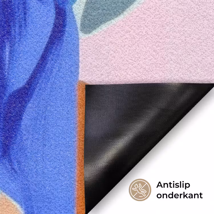 Portret - Vrouw - Modern Deurmat klein -antislip_NL