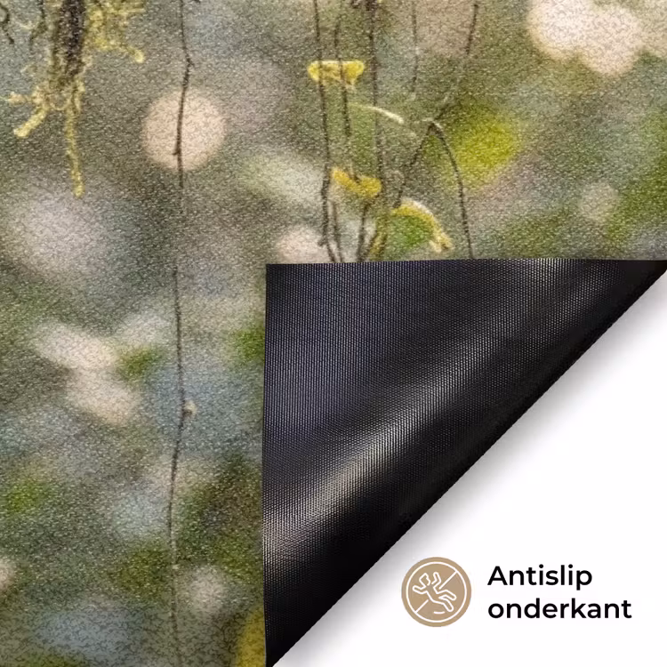 Quetzal - Jungle - Natuur - Groen Deurmat klein -antislip_NL