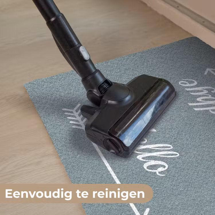 Quote - Blauwgrijs Deurmat klein -reinigen_NL