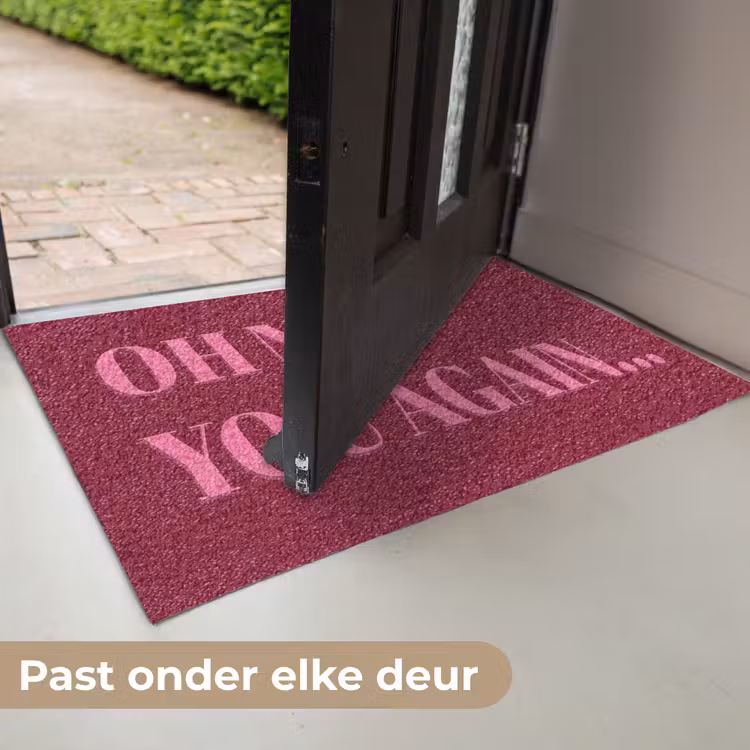 Quote - Bordeauxrood Deurmat klein -USP_NL