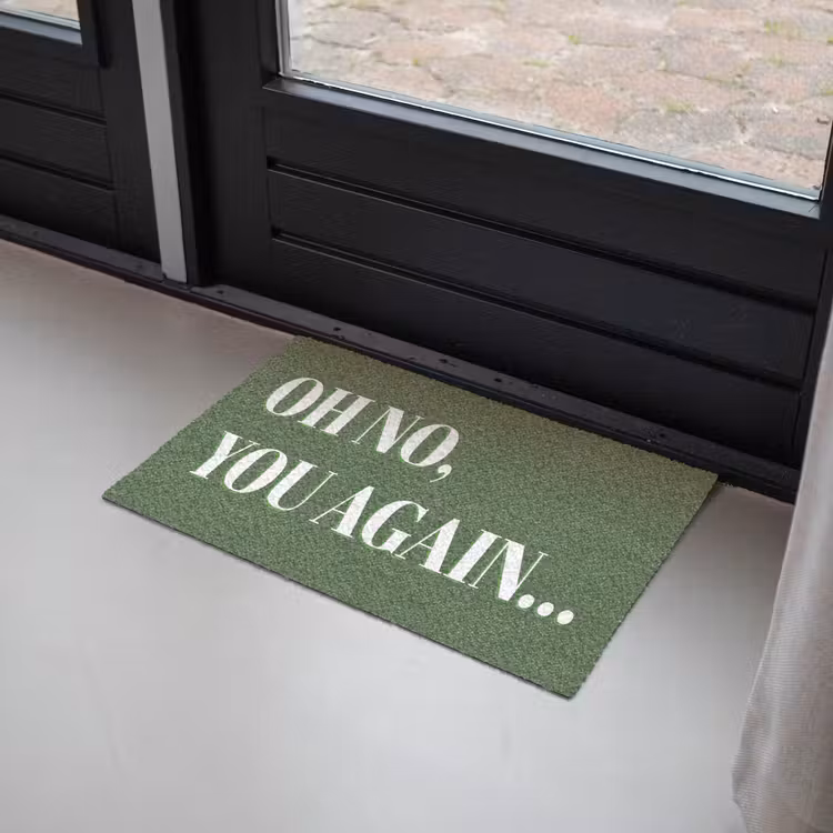 Quote - Green Deurmat klein -sfeer2