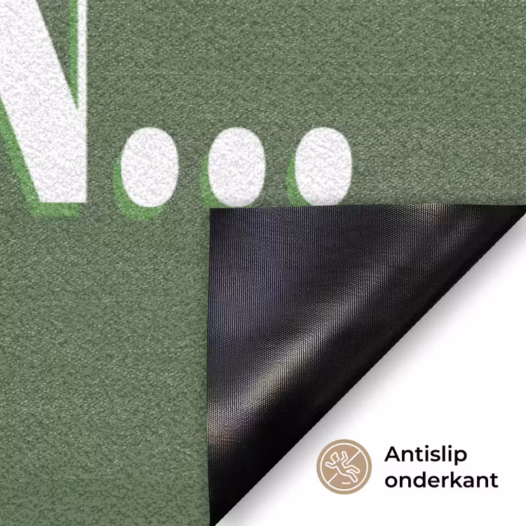 Quote - Green Deurmat klein -antislip_NL