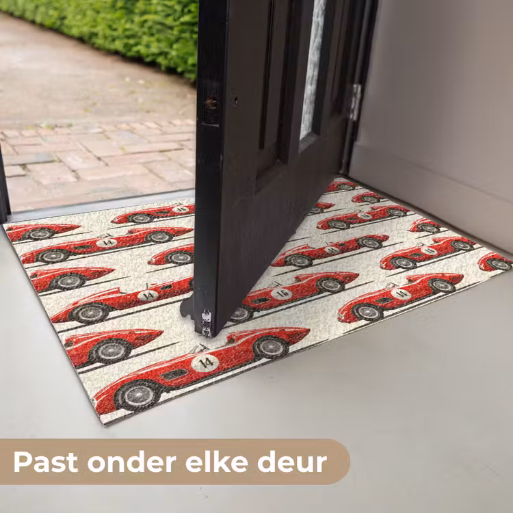 Raceauto - Retro - Rood Deurmat klein 898 -USP_NL