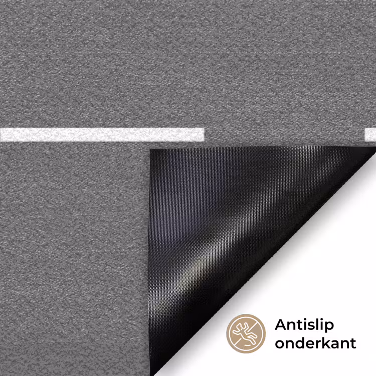 Racebaan - Illustratie - Sport - Kleurrijk Deurmat klein -antislip_NL