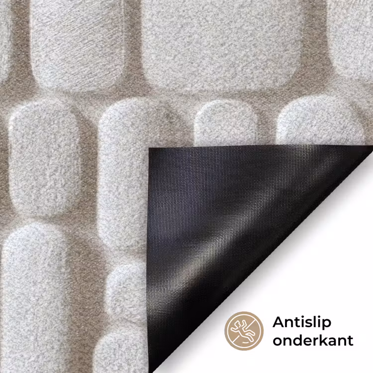 Reliëf - Structuur - Wit Deurmat klein 898 -antislip_NL