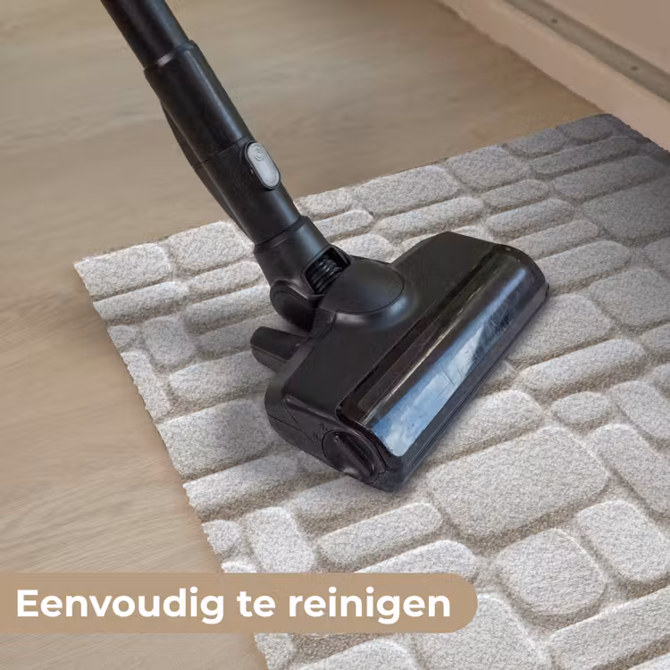 Reliëf - Structuur - Wit Deurmat klein 898 -reinigen_NL