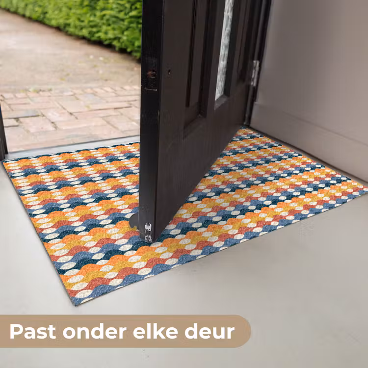 Retro - Disco - Golven Deurmat klein 898 -USP_NL