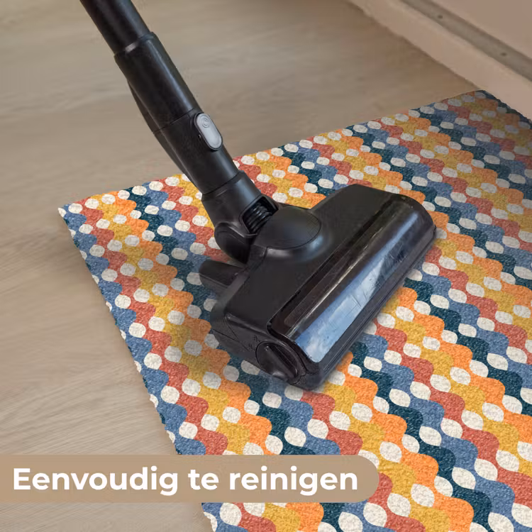Retro - Disco - Golven Deurmat klein 898 -reinigen_NL