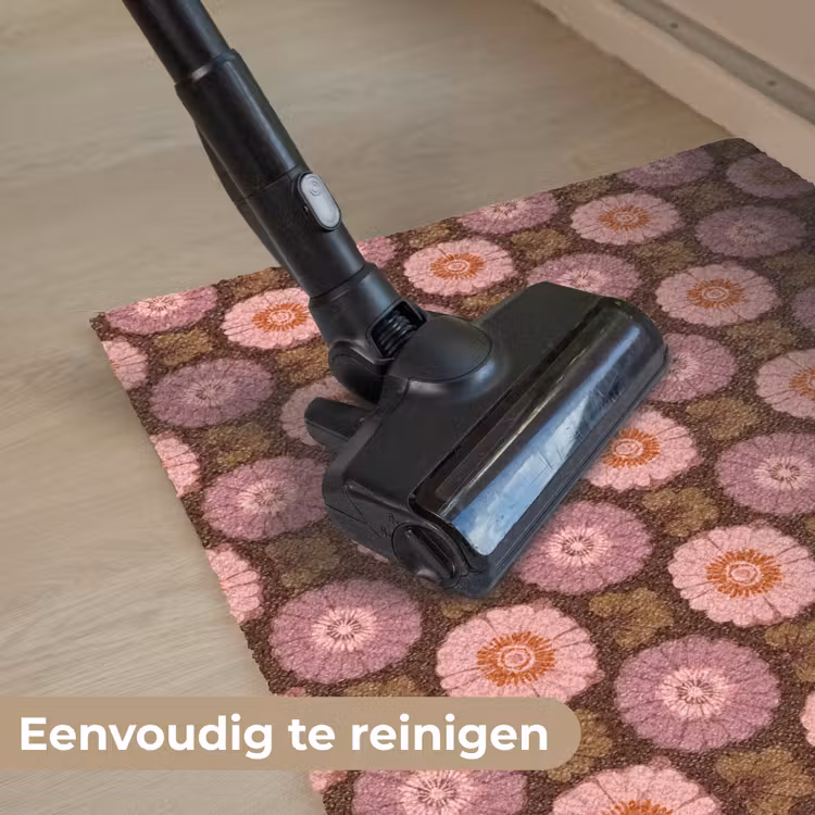 Retro - Madelief - Roze Deurmat klein 898 -reinigen_NL