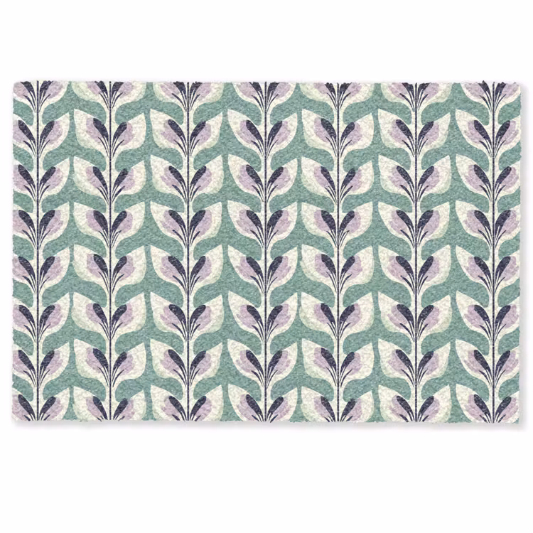 Retro - Modern - Groen Deurmat klein 898 -zkaufland3d
