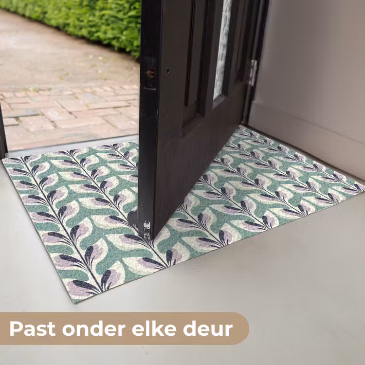 Retro - Modern - Groen Deurmat klein 898 -USP_NL