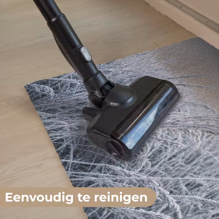 Rijp - Gras - Kristallen - Winter - Minimalistisch Deurmat klein -reinigen_NL